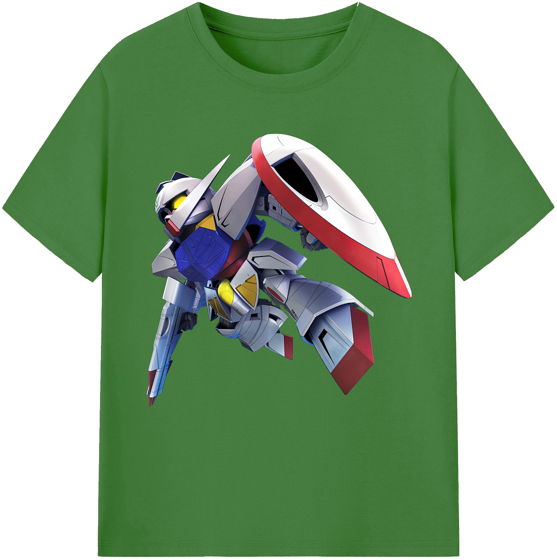 （画像用） 機動戦士ガンダム Mobile Suit Gundam レディースカジュアルプリントTシャツ（綿100％）
